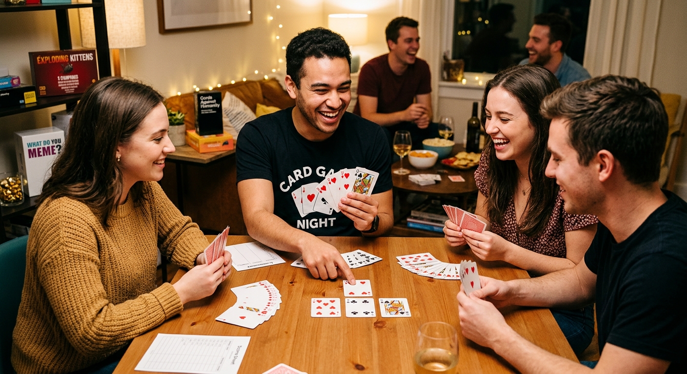 Introducing Hearts to Friends Who Mostly Play Party Card Games